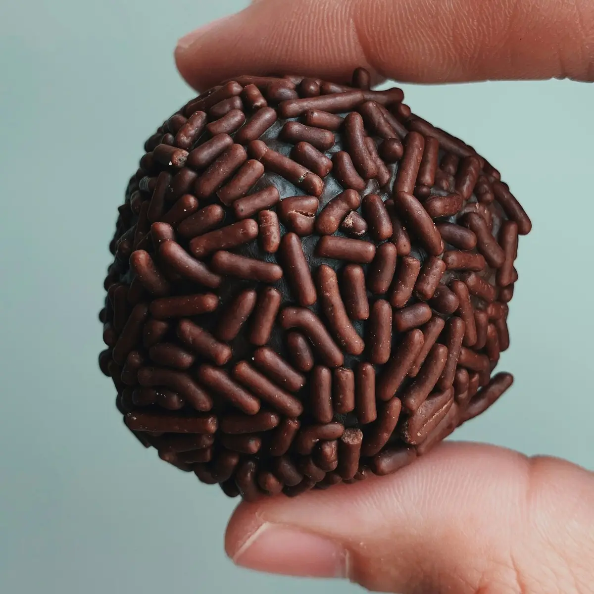 Brazilian Brigadeirão — Creamy Brazilian chocolate dessert made with condensed milk and chocolate.